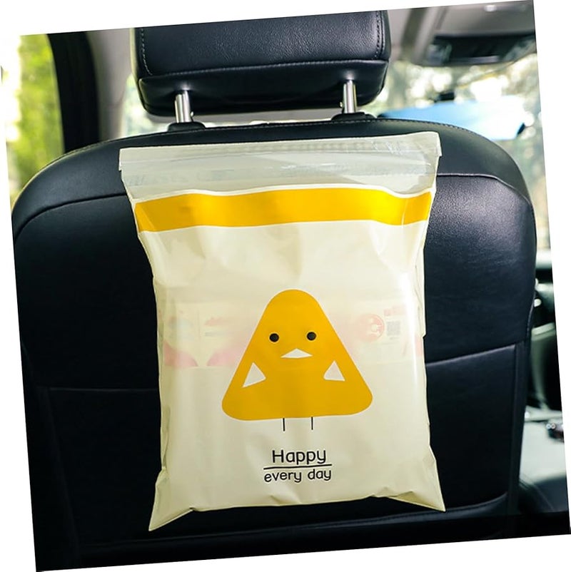 30 قطعة من أكياس القمامة ذاتية اللاصق، أكياس قمامة لاصقة، مادة البولي إيثيلين، مقاومة للتسرب، للسيارة والمطبخ والمكتب - Image 5